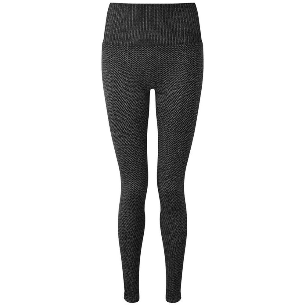 TriDri Womens/Ladies Knitted City Leggings / Charcoal Grey